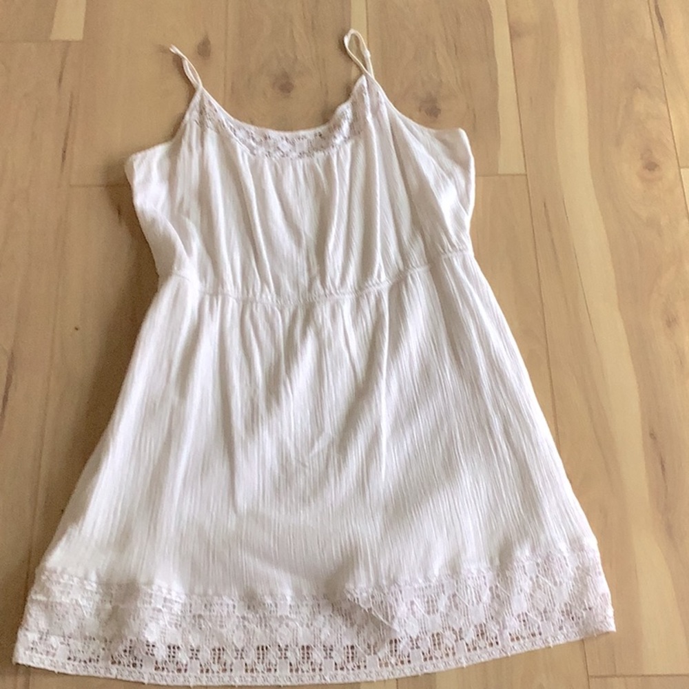 Old Navy White Cotton Dress